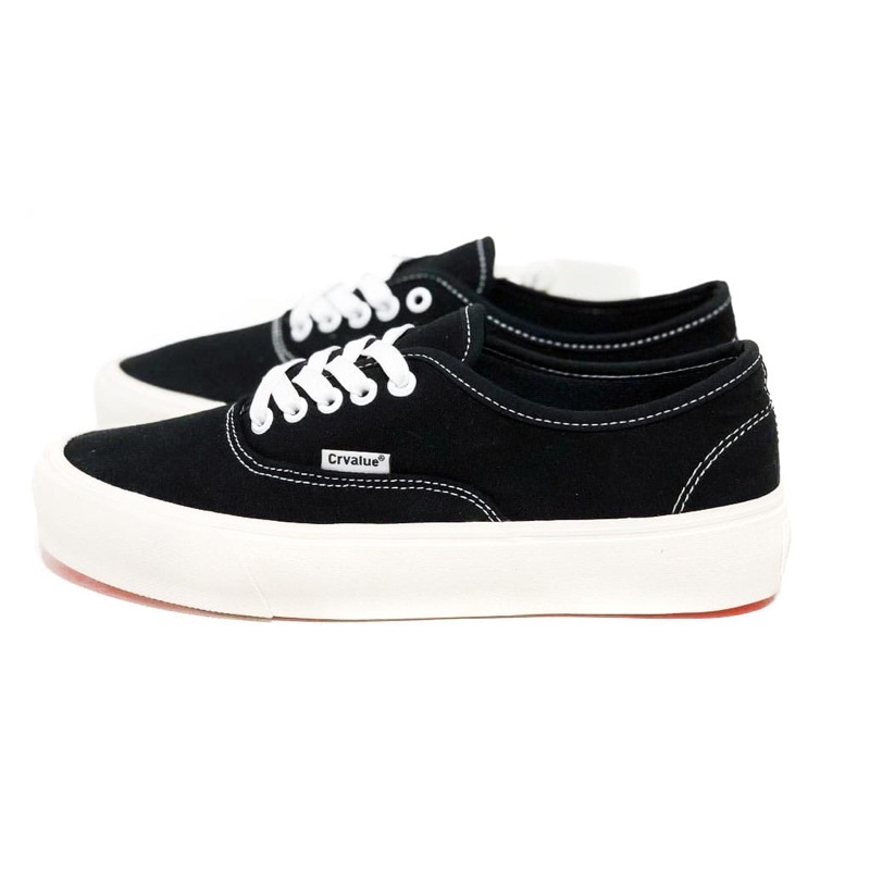 Sepatu Sneakers CorvalueFootwear Suddenly Black White Original Local Pride