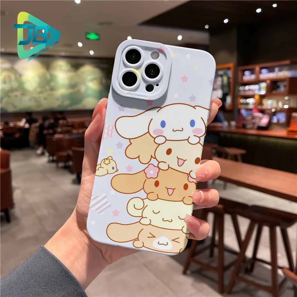 CUSTOM CASE SOFTCASE SILIKON PROCAMERA CINAMOROL CUSTOM OPPO REALME VIVO XIAOMI SAMSUNG INFINIX IPHONE FOR ALL TYPE JB6194