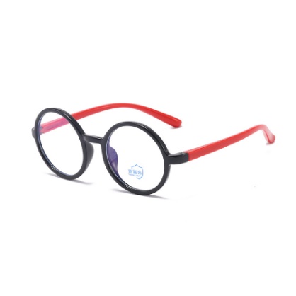 Kacamata Anti Radiasi Anak Bulat Fashion Wanita Murah - Eyeglasses Frame Plastic Import