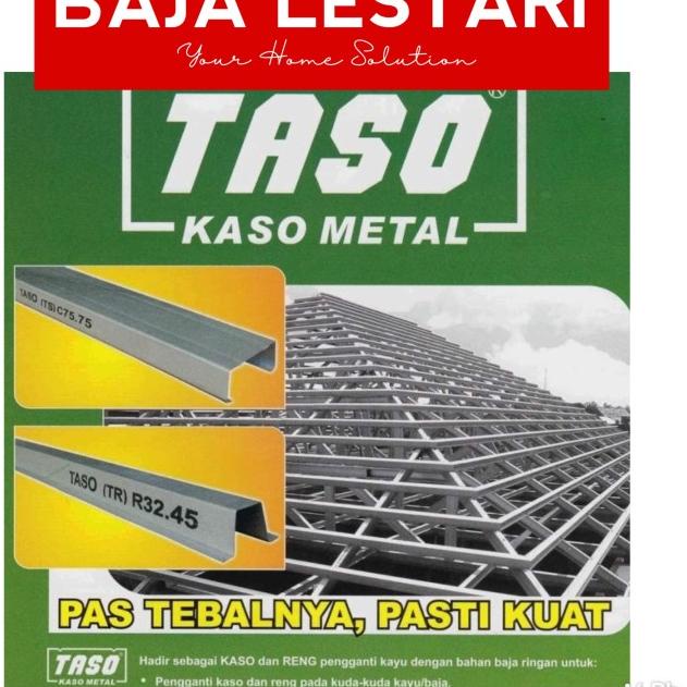 Baja Ringan Taso Si Mantap 0.75mm / CNP Baja Ringan - DEPOK