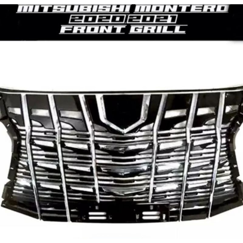 grill depan pajero sport 2020