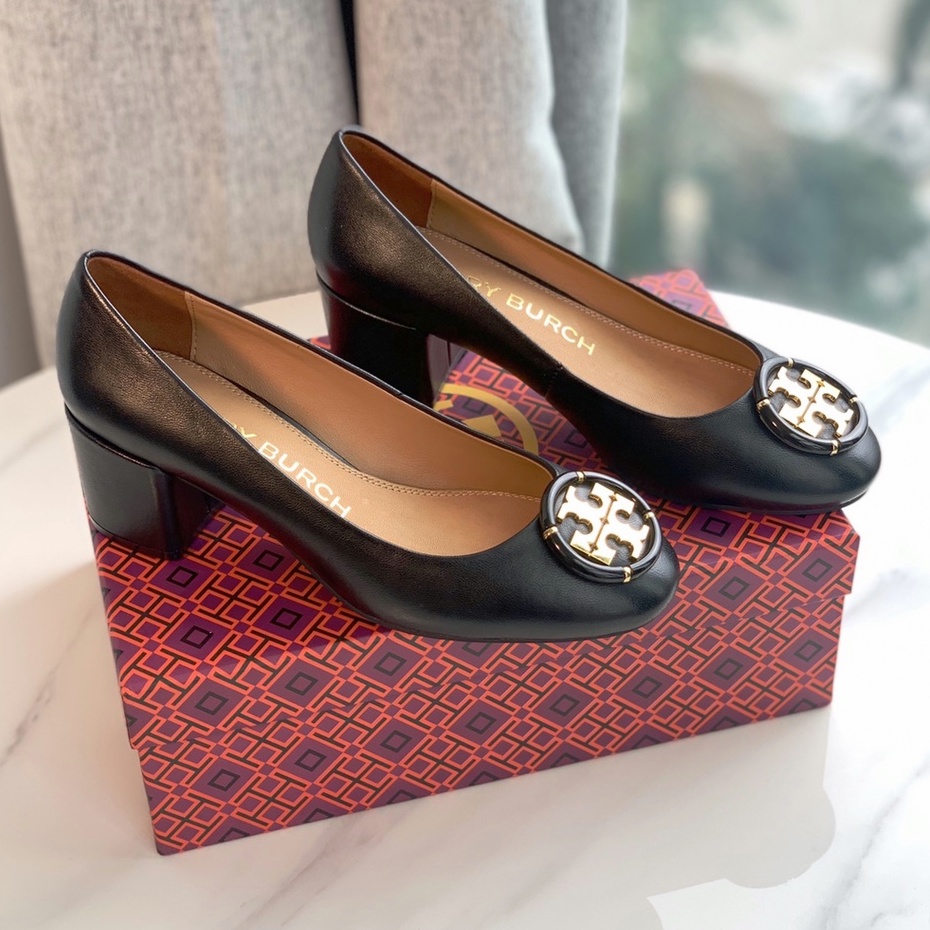 [Promosi Cuci gudang ]Tory burch women's high heels/TB women's shoes/TB fashion high heels/TB Sepatu
