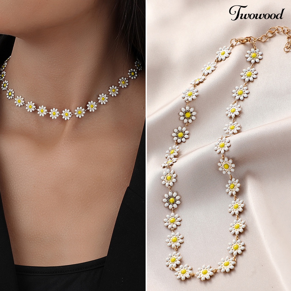 Kalung Rantai Klavikula Dapat Disesuaikan Gaya Retro Untuk Wanita