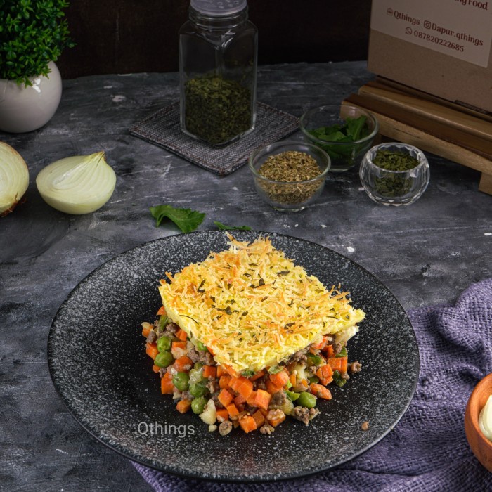 

Shepherd's Pie Pastel Tutup Panggang Family Size