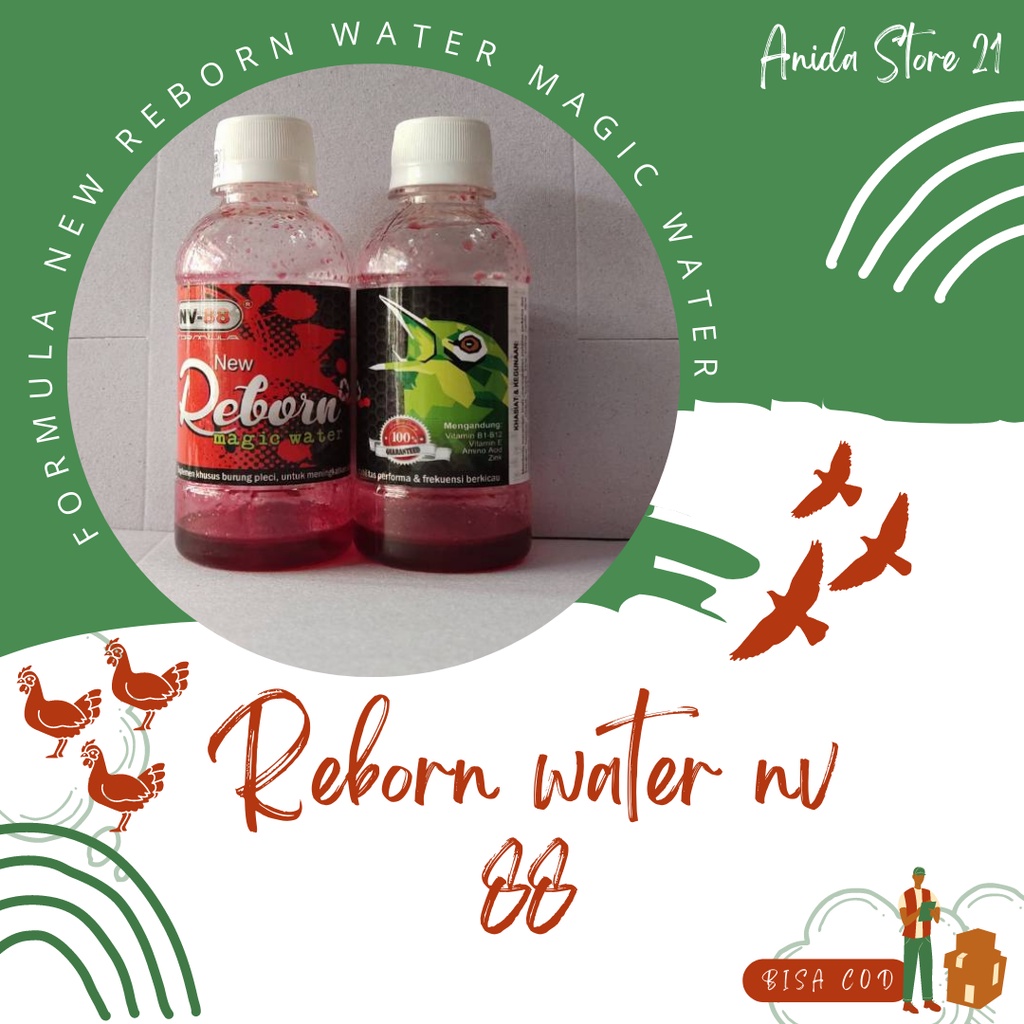 Reborn Water NV 88 Formula New Reborn Water Magic Water