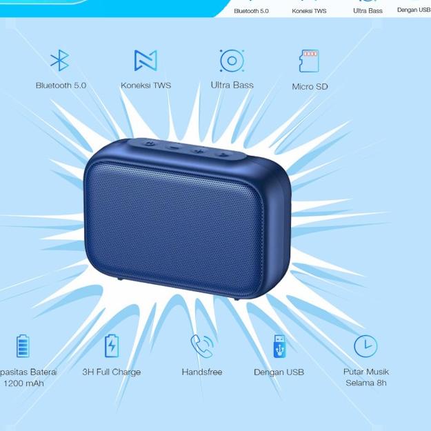 ACOME A1 Bluetooth Speaker Portable Ultra Bass