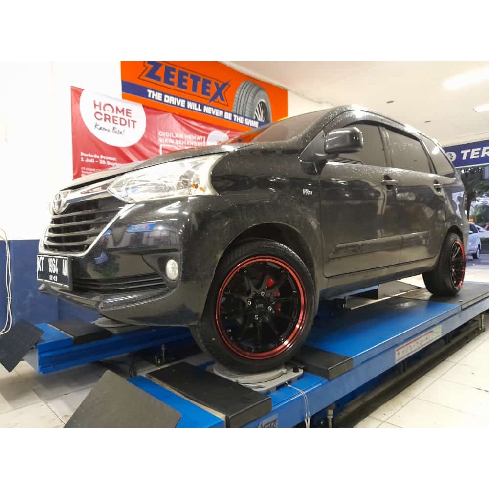 VELG MOBIL CELONG R17 AVANZA JAZZ YARIS R17 HSR HIRORSHIMA R17 RED BLACK