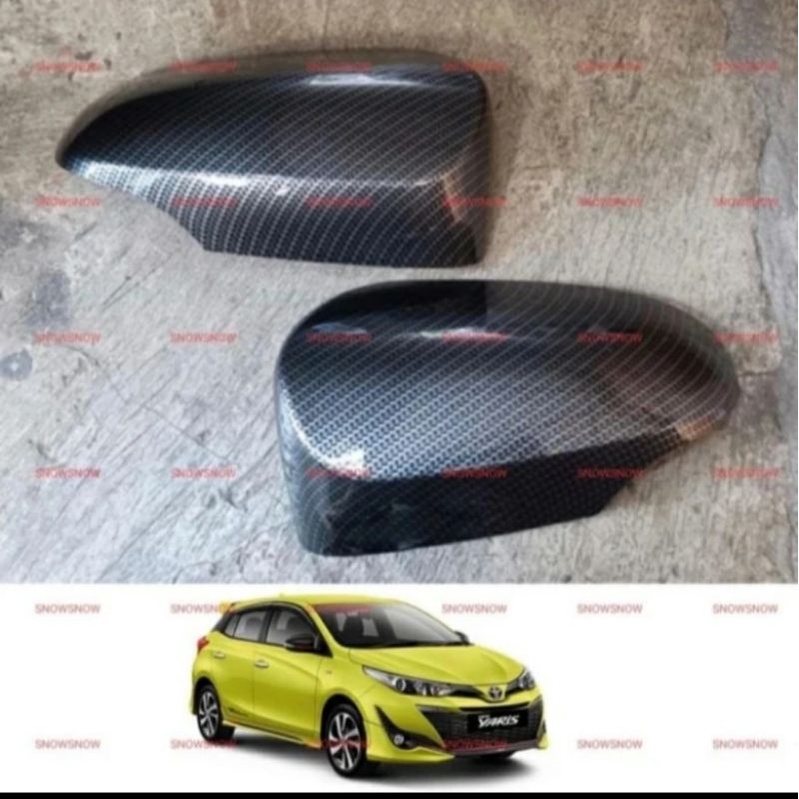 Cover Spion Carbon Mobil New Yaris 2018-2023