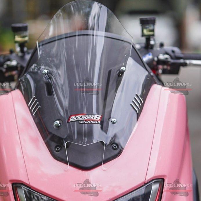 ダ Visor Windshield Model TDR Sirip Nmax New 2020-2022 Windshield Nmax Old Terjangkau