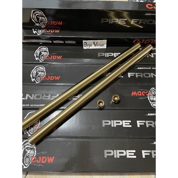 as shock/as shockbreaker depan CJDW rxking 30mm gold +tutup pnp rxking