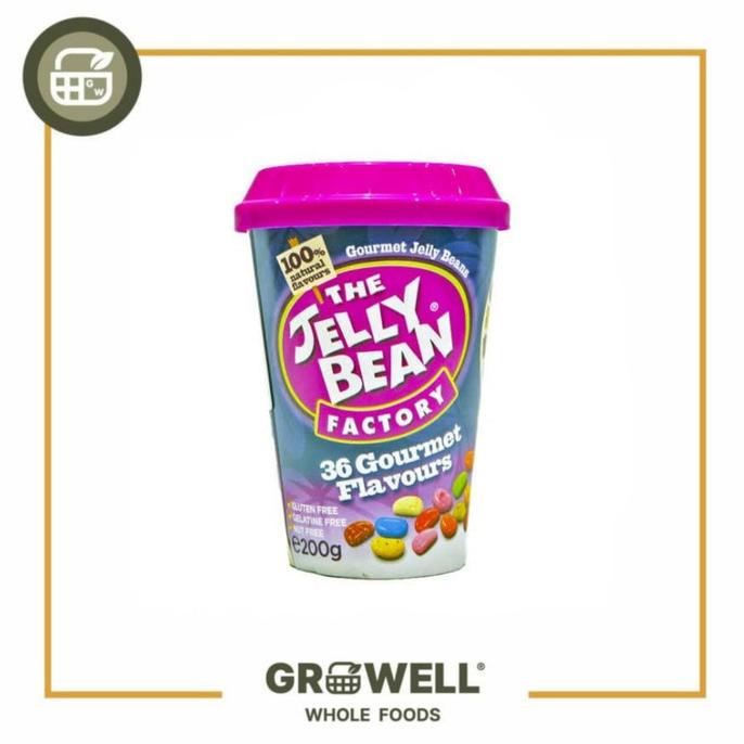 BAYAR DITEMPAT THE JELLY BEAN FACTORY CANDY 200GR CUP /PERMEN LUNAK/PERMEN VIRAL/PERMEN MILO/PERMEN 