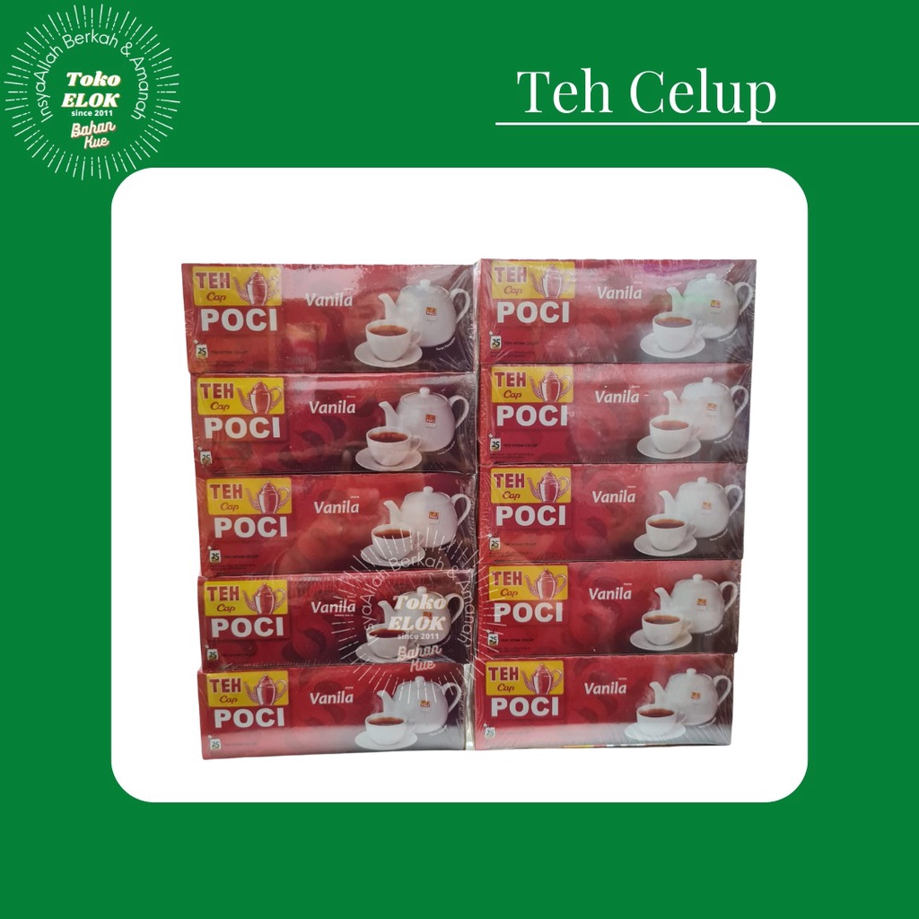 

Teh Poci celup Vanilla isi 25 pcs