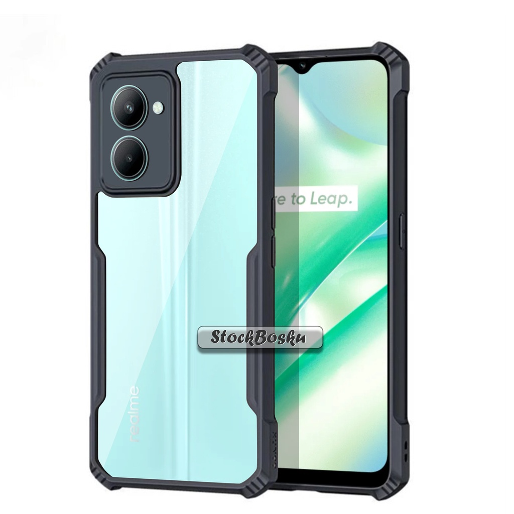 S/P- Case Realme C33 / C30 / 50i Prime / 8i / Narzo 50 5G  / C31 / 9 / C35 / 9 Pro / 9 Pro+ / Narzo 50A Prime / Narzo 50 / 9i Terbaru Hard Case Shockproof Fusion Armor Transparant Casing Handphone