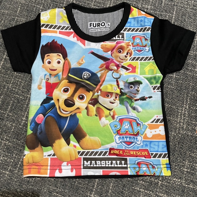 Tshirt Furo Scence Baby Paw Patrol Kaos Anak