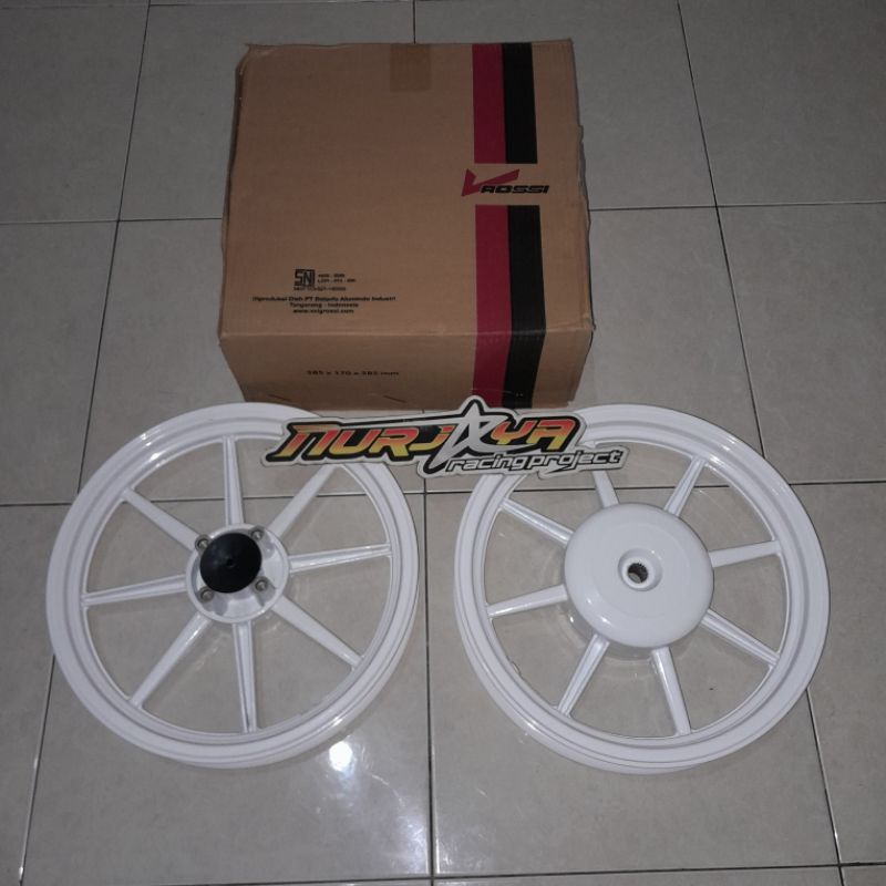 VELG VROSSI BATANG 8 METIK HONDA 110 BEAT SCOOPY VARIO 110 GENIO TERLARIS MODEL COPY RCB