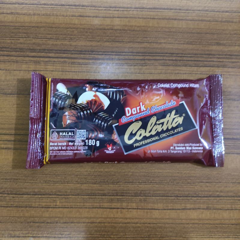 

Colatta Dark Compound Chocolate 180gr