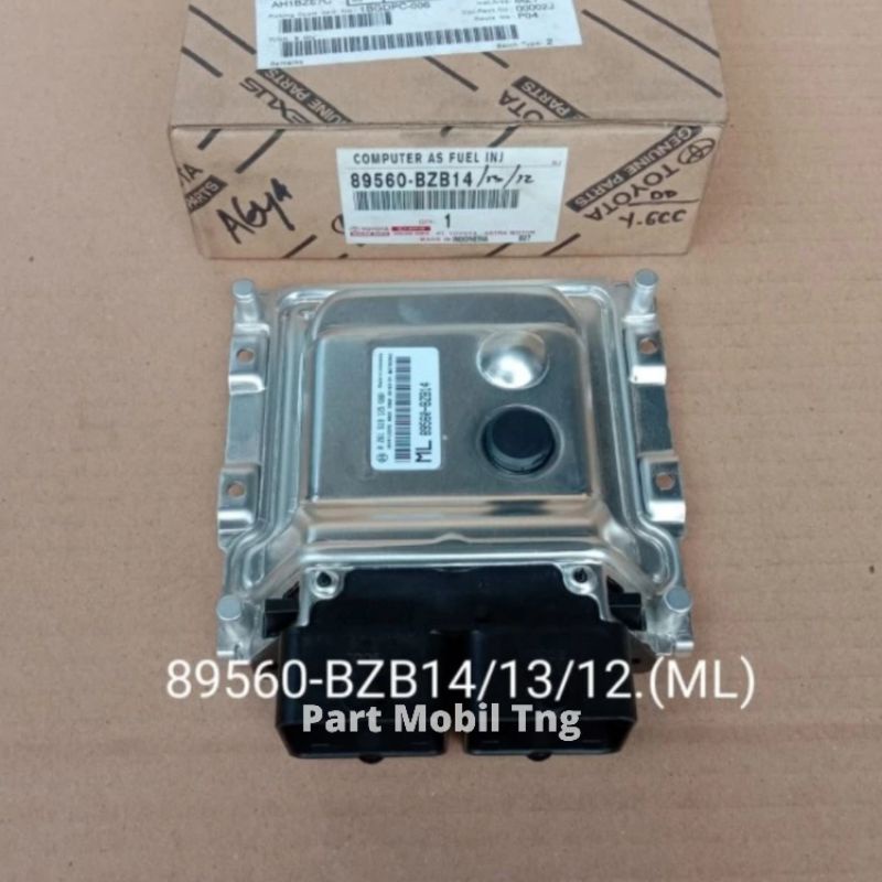 Ecu Komputer Computer Agya Ayla Mt Manual 89560-BZB14 = BZB13 = BZB12 ORIGINAL