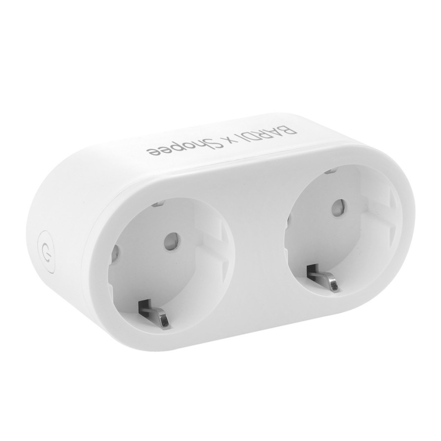 BARDI DUAL Smart PLUG WiFi Wireless Colokan - IoT Smart Home