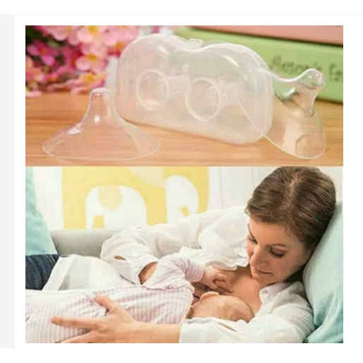 Bss Dot Pelindung Puting Susu Payudara Lembut Silicone Nipple Shield