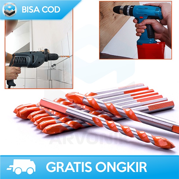 MATA BOR SET 4PCS DIAMOND DRILL BIT KERAMIK DRYWALL UKURAN BERVARIASI