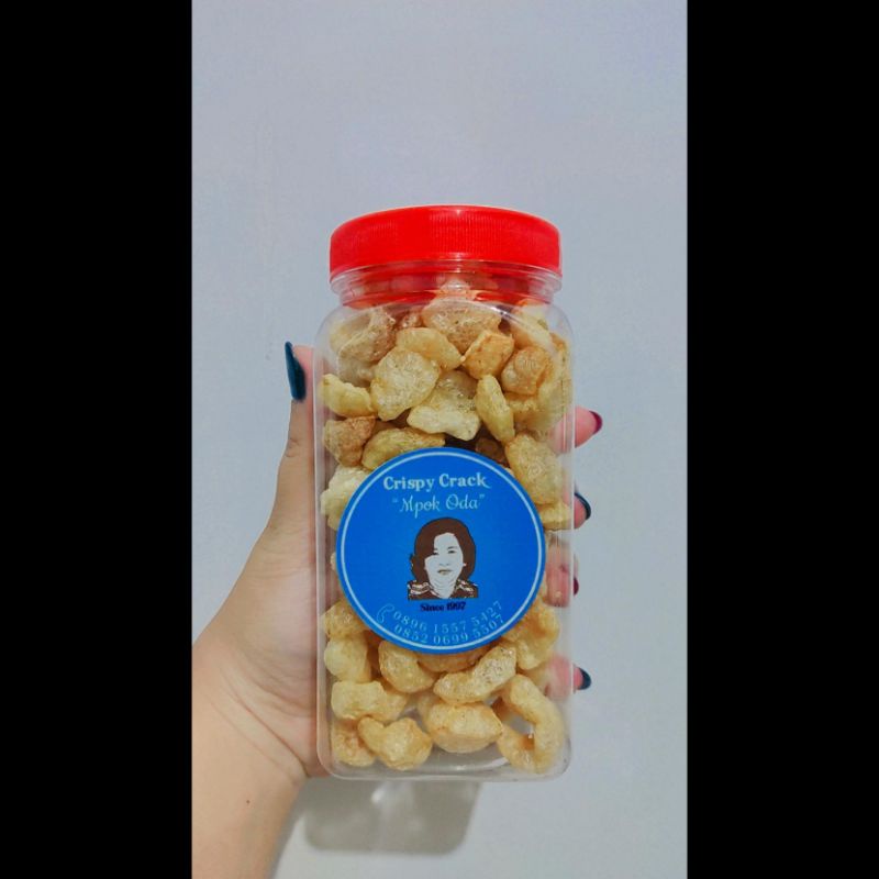 

Bakphok Kerupuk Babi (Crispy Crack) versi Kecil uk toples 500ml