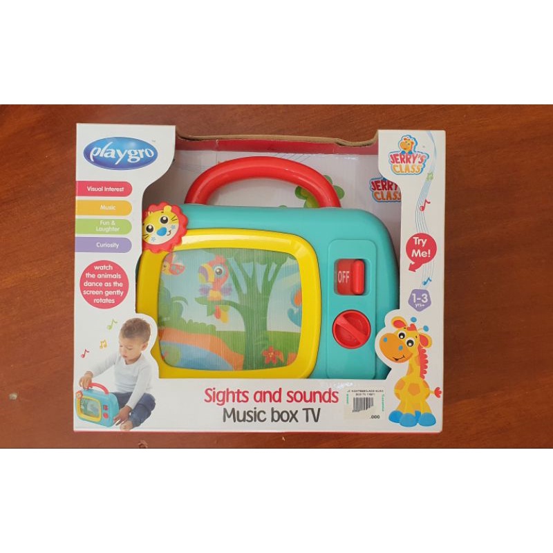 Preloved - Playgro Sights and Sounds Music Box TV