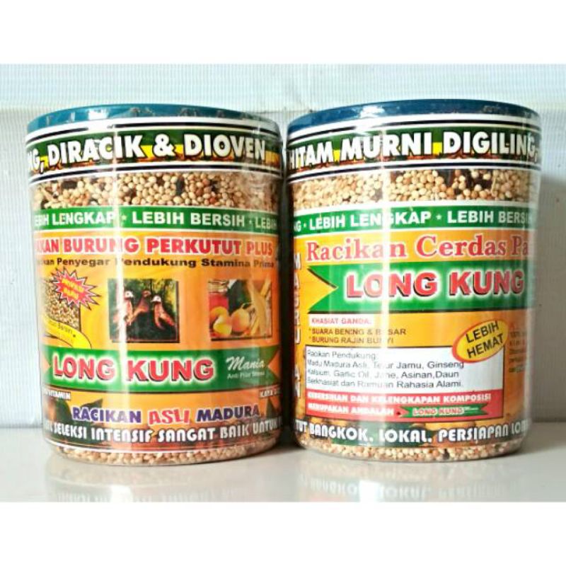 LONGKUNG // PAKAN PERKUTUT // BURUNG