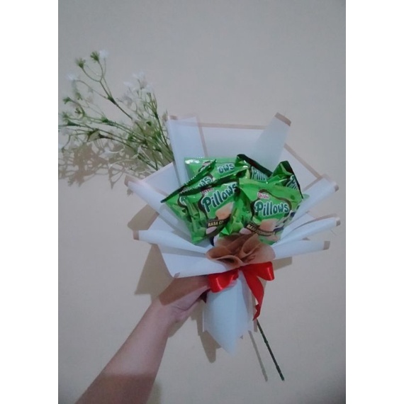 Buket Snack buket hadiah 25 k wrap premium