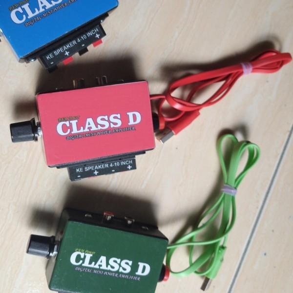 Digital Mini power amplifier class D - Biru