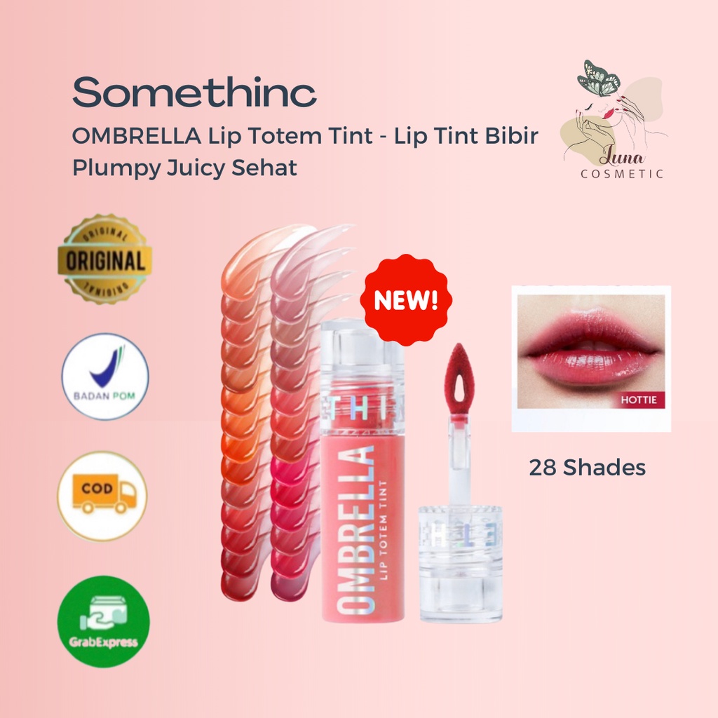 SOMETHINC Ombrella Lip Totem Tint Lip Tint Melembapkan Bibir 1.2gr