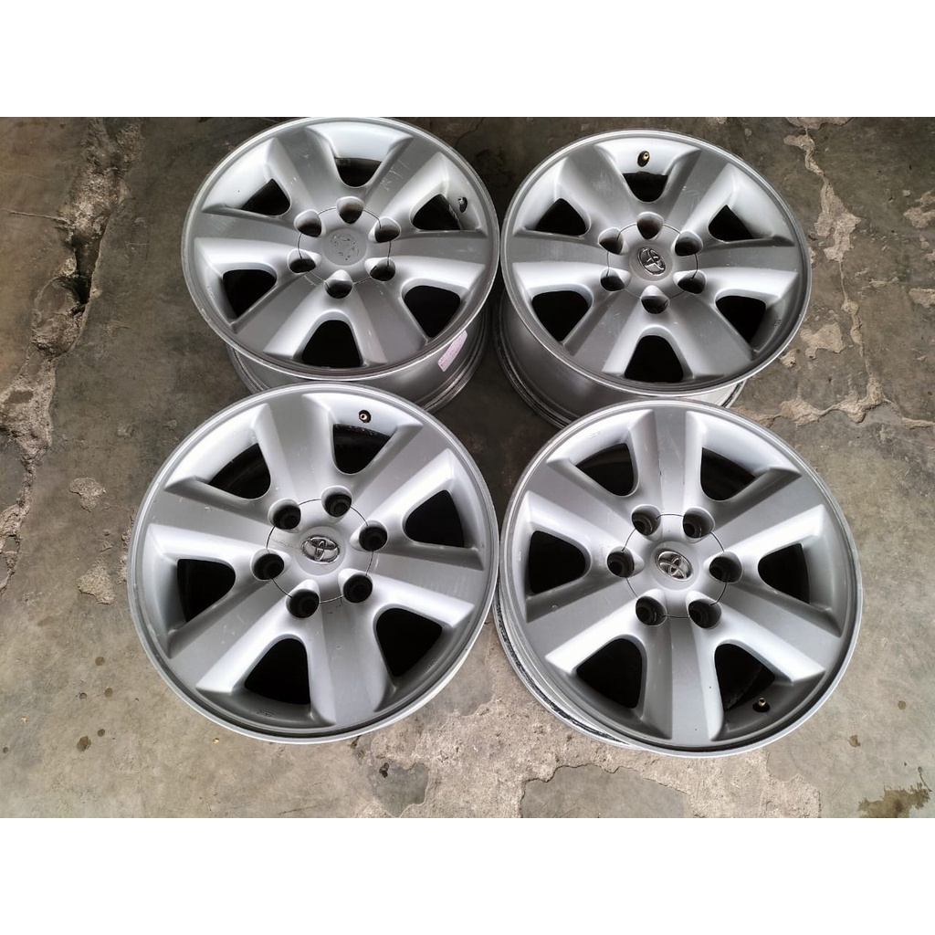 Velg Copotan Fortuner Ring 17 Pcd 6x139.7 Sillver