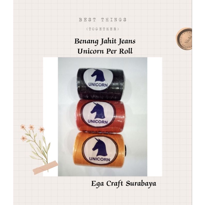 Benang Jahit Jeans Unicorn