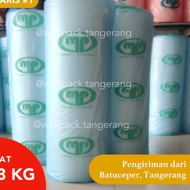 

Bubble Wrap Roll MULIAPACK Hitam & Bening 125cm X 50m PREMIUM - Hitam 3KG