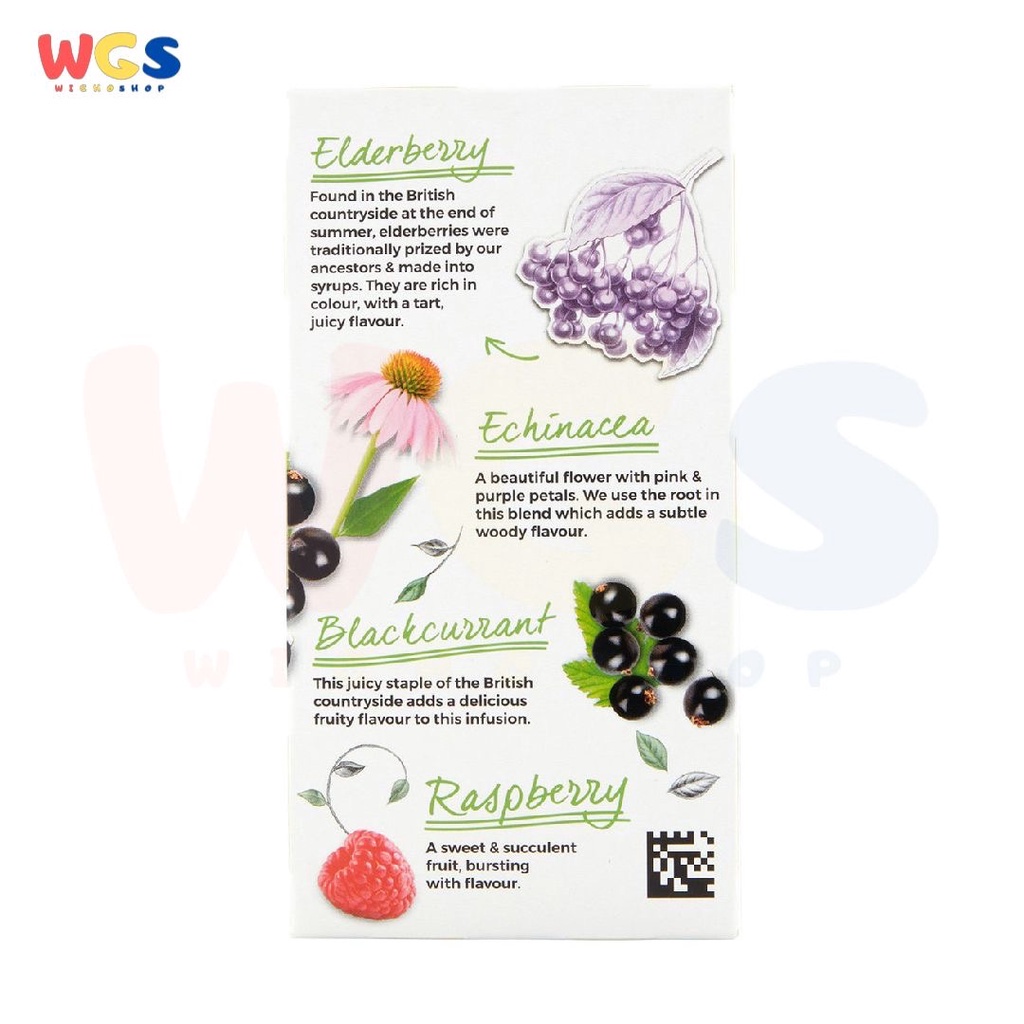 Twinings Tea Superblends Immune Support Blackcurrant Raspberry 20px 2g