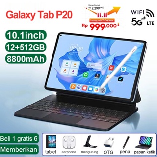 [Gratis 5 Hadiah!] Galaxy tab P20 Tablet [8GB+256GB] | Pengalaman Pro Layaknya PC | 120Hz OLED Real Color Display | Ultra-tipis & Ringan Tablet Android laris manis SIM+WIFI Tablet PC