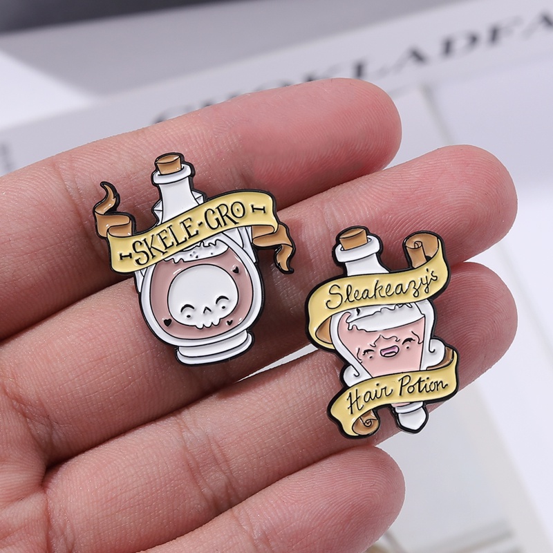 Bros Pin Desain Potion Magic 4 Gaya Untuk Aksesoris Pakaian