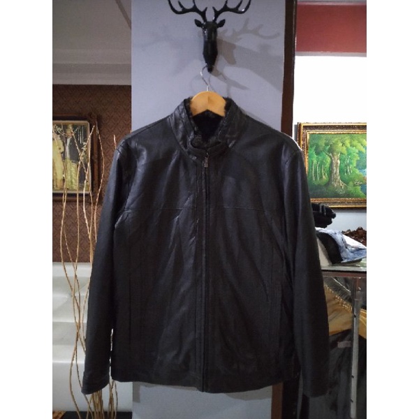 jaket kulit INDIAN (size' L)