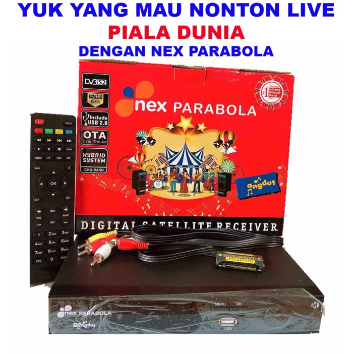 TV satellite murah Receiver Parabola