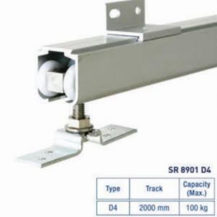 Rel Pintu Sliding Alumunium DEKKSON D4 2MTR