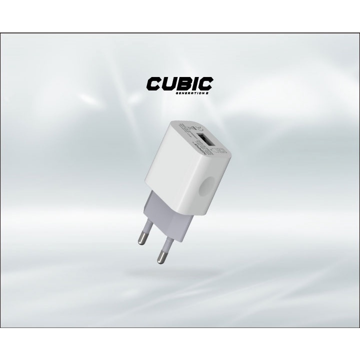 Hippo Adaptor Cubic Gen 2 2.4A SDC USB Adapter Kepala Casan Colokan Charger Charging Rumah Type C Iphone Micro Travel Dual Port Output USB A USB C