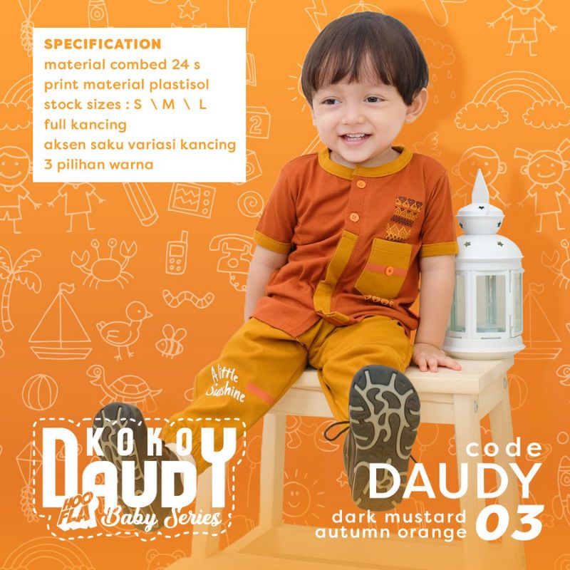 Baju Setelan Koko Anak Laki Laki Muslim Setelan Koko Bayi Lucu Umur 3 bulan 6 bulan 1 2 Tahun Model Terbaru Original