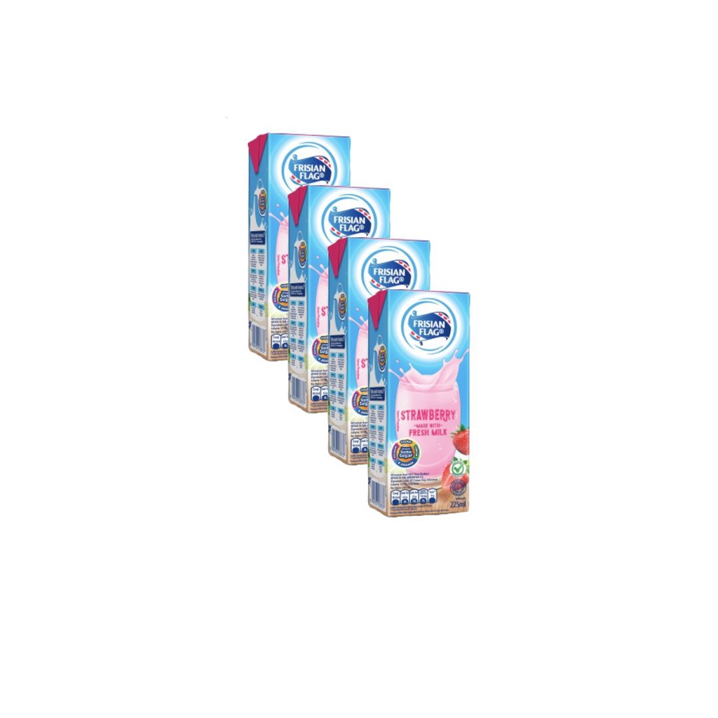 

Frisian Flag UHT Strawberry 4 x 225 ml