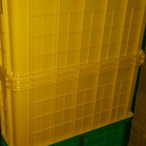 

Hanata 2101 Box Container P64xL43xT22 / Keranjang Industri Plastik HNT