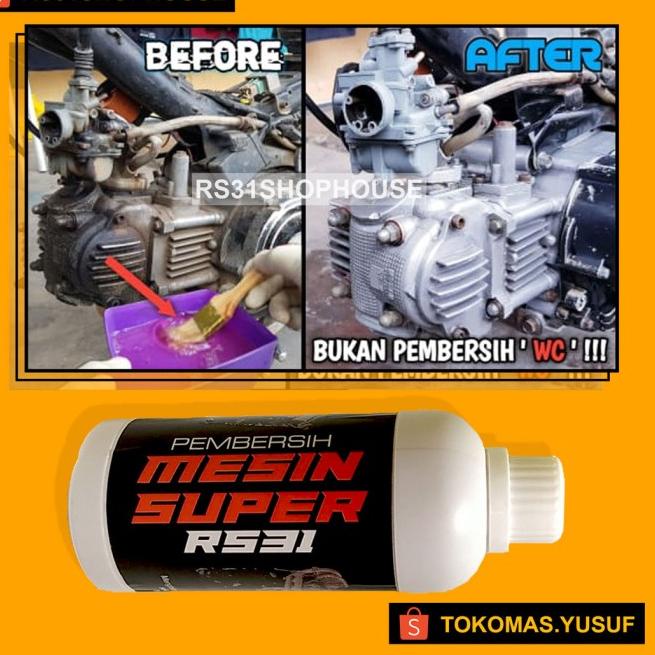 Pembersih Mesin Super RS31 | Penghilang Kerak Mobil, Pembersih Karat