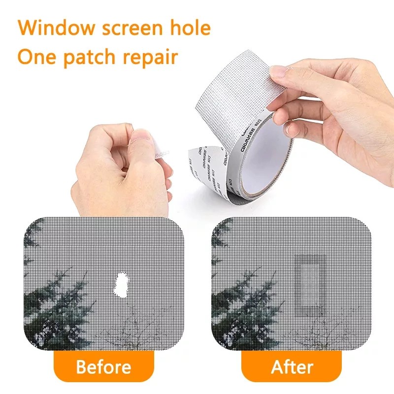 Lakban Jaring Penambal Lubang Kawat Nyamuk Mesh Hole Repair