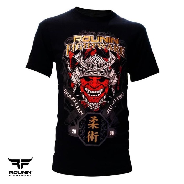 ROUNIN T-SHIRT - SAMURAI KABUTO BJJ - XL