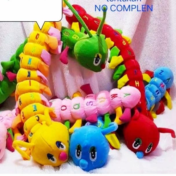 Boneka Ulil Jumbo - boneka Ulat - Boneka Dasbor mobil - Boneka murah - RANDOM