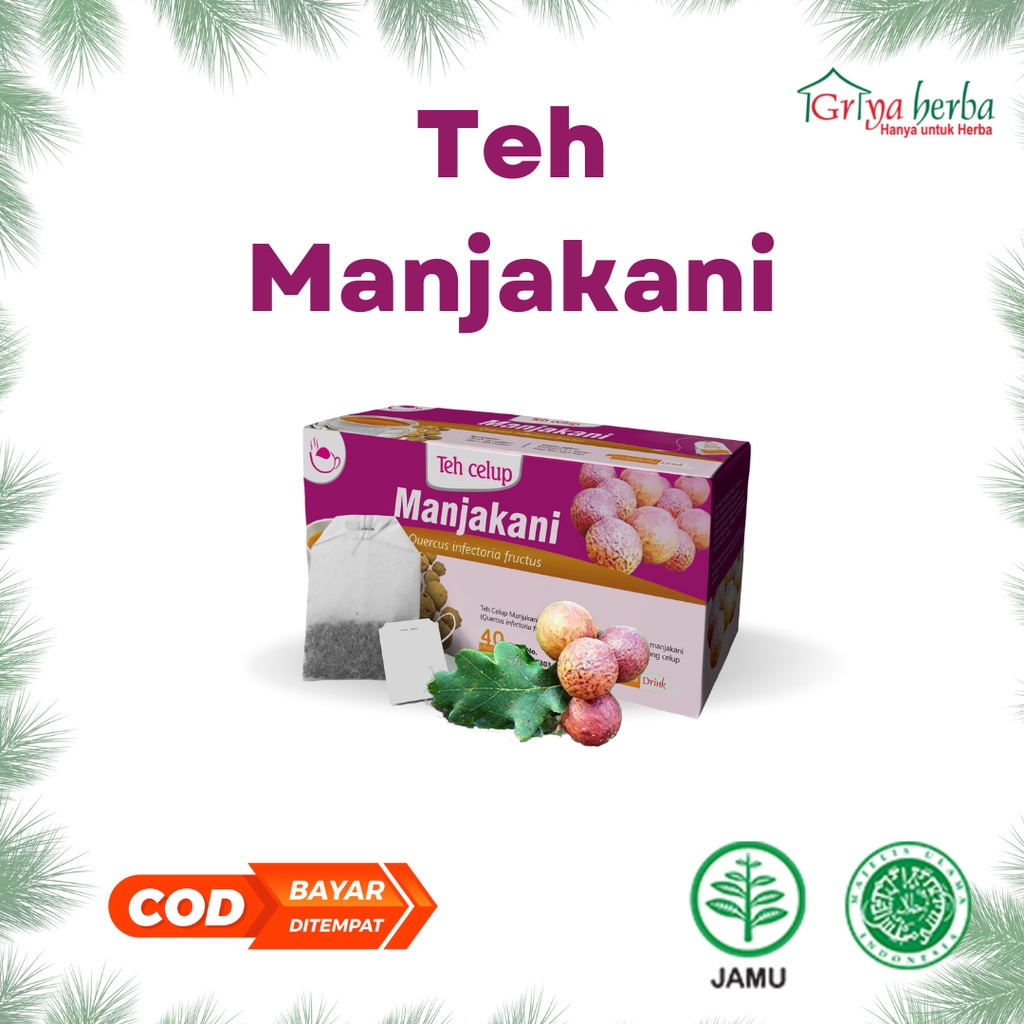 

Teh Herbal Manjakani untuk kesehatan kewanitaan Obat Keputihan dan Minuman Untuk Wanita Teh Manjakani Griya Herba Original HALAL MUI