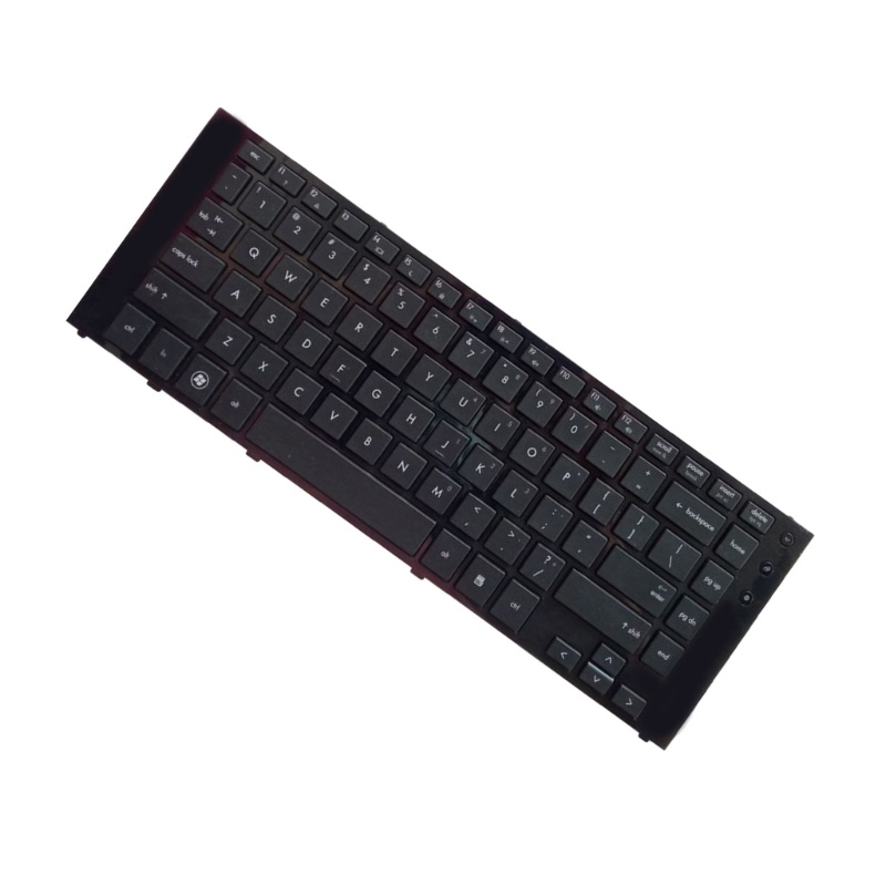 Btsg Untuk Keyboard HP Probook Seri 5320m 5320m Dengan Frame US 618843-001 Aksesoris Keyboard Hitam Pengganti Baru