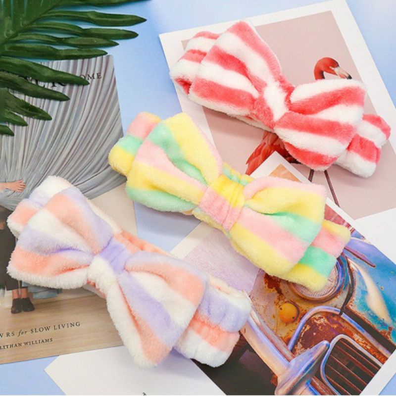 Bandana Bando Rambut Motif Pita / Bando Fashion Wanita